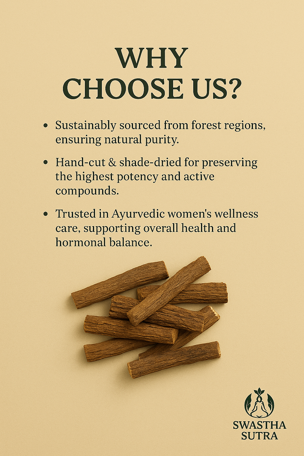 Lodhra Bark – Ayurvedic Herb for Hormonal Balance & Skin Health (100g)