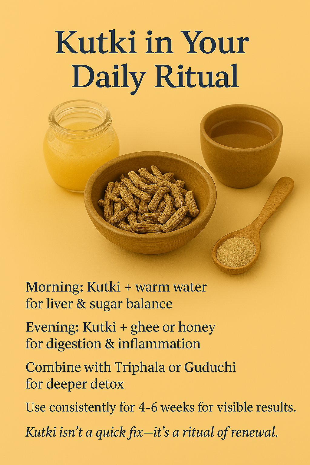 Kutki Root – Ayurvedic Herb for Liver Cleansing & Detox (100g)