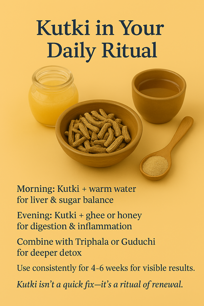 Kutki Root – Ayurvedic Herb for Liver Cleansing & Detox (100g)