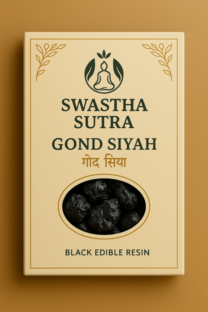 Gond Siyah – Ayurvedic Black Resin for Joint Strength & Pain Relief (100g)