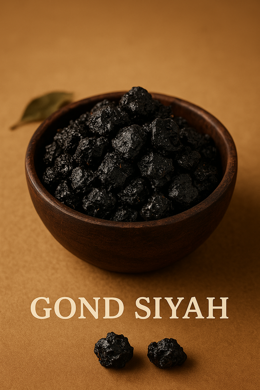 Gond Siyah – Ayurvedic Black Resin for Joint Strength & Pain Relief (100g)