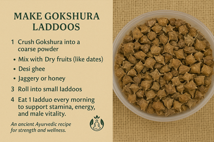 Gokshura – Ayurvedic Herb for Strength, Stamina & Kidney Health (50g)