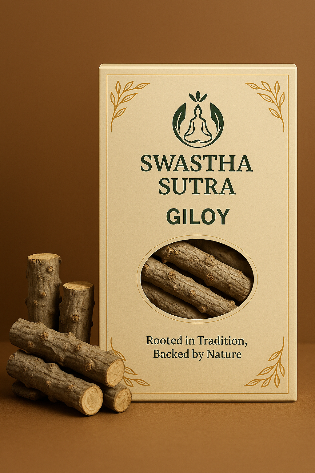 Giloy Stem – Ayurvedic Herb for Immunity, Fever & Detox (100g)