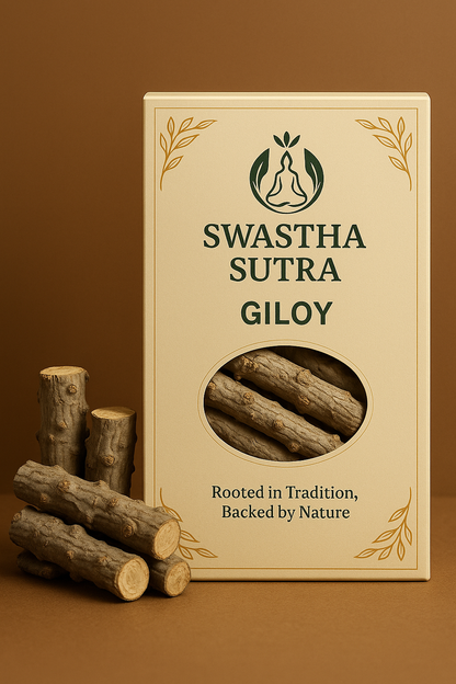 Giloy Stem – Ayurvedic Herb for Immunity, Fever & Detox (100g)