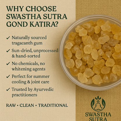 Gond Katira – Natural Cooling Resin for Joints, Digestion & Skin (100g)