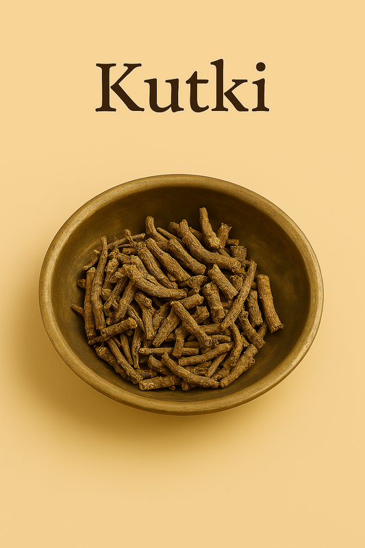 Kutki Root – Ayurvedic Herb for Liver Cleansing & Detox (100g)