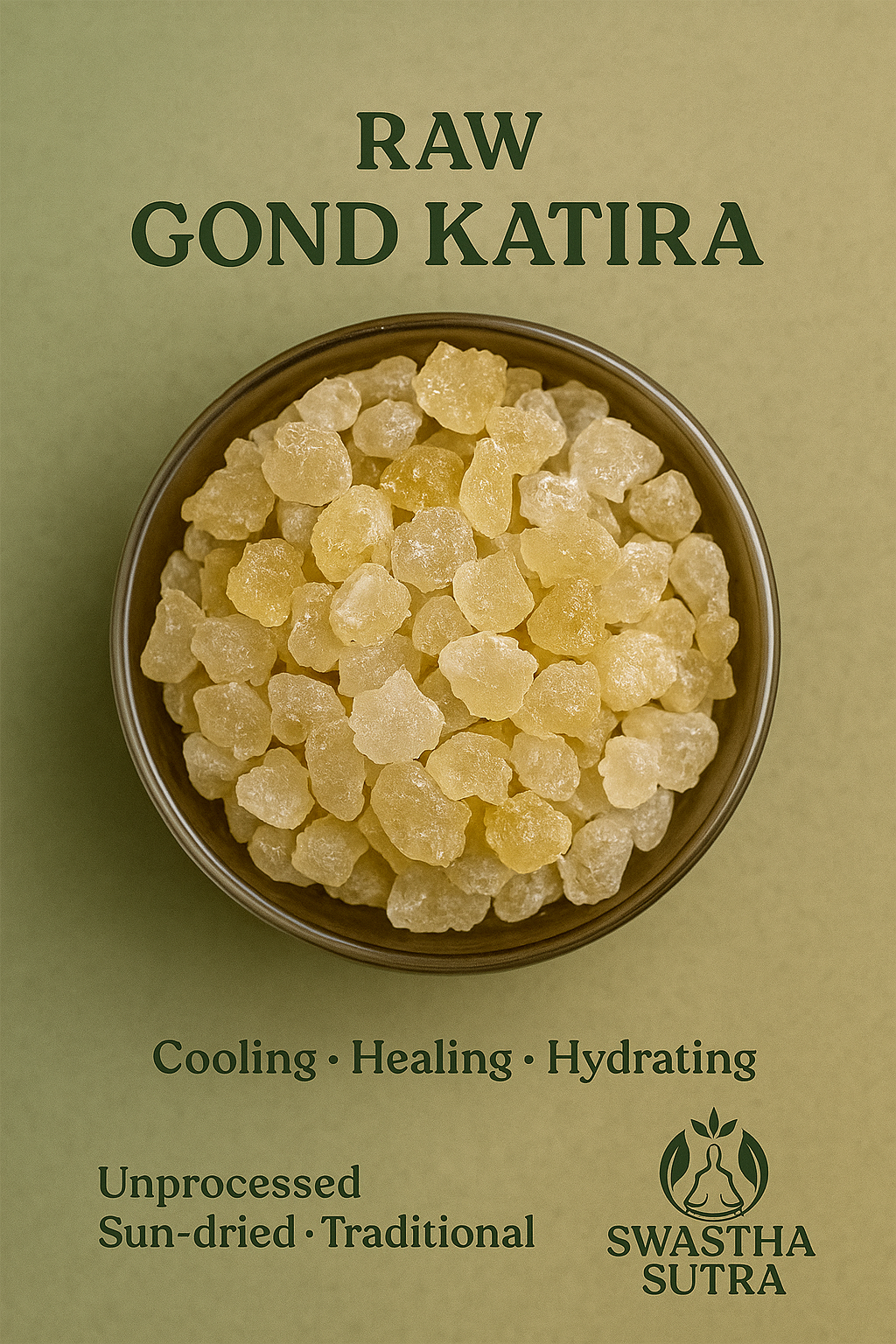 Gond Katira – Natural Cooling Resin for Joints, Digestion & Skin (100g)