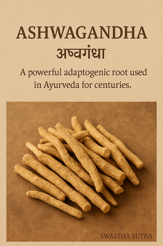 Ashwagandha – Ayurvedic Root for Strength, Stress & Hormonal Support (100g)