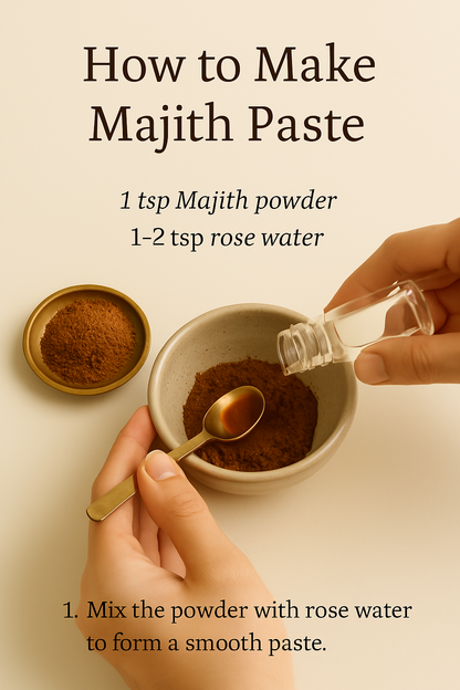 Manjistha Root – Ayurvedic Herb for Skin Glow & Blood Detox (100g)