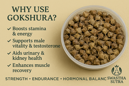 Gokshura – Ayurvedic Herb for Strength, Stamina & Kidney Health (50g)