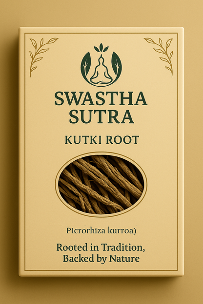 Kutki Root – Ayurvedic Herb for Liver Cleansing & Detox (100g)