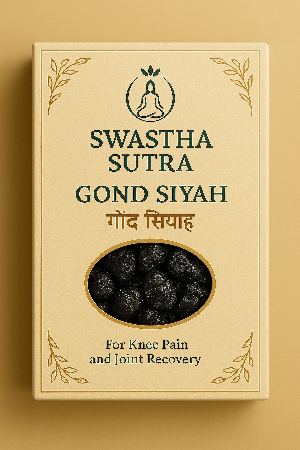 Gond Siyah – Ayurvedic Black Resin for Joint Strength & Pain Relief (100g)