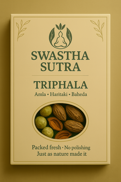 Triphala (त्रिफला) – Raw Ayurvedic Digestive Cleanser (100g)