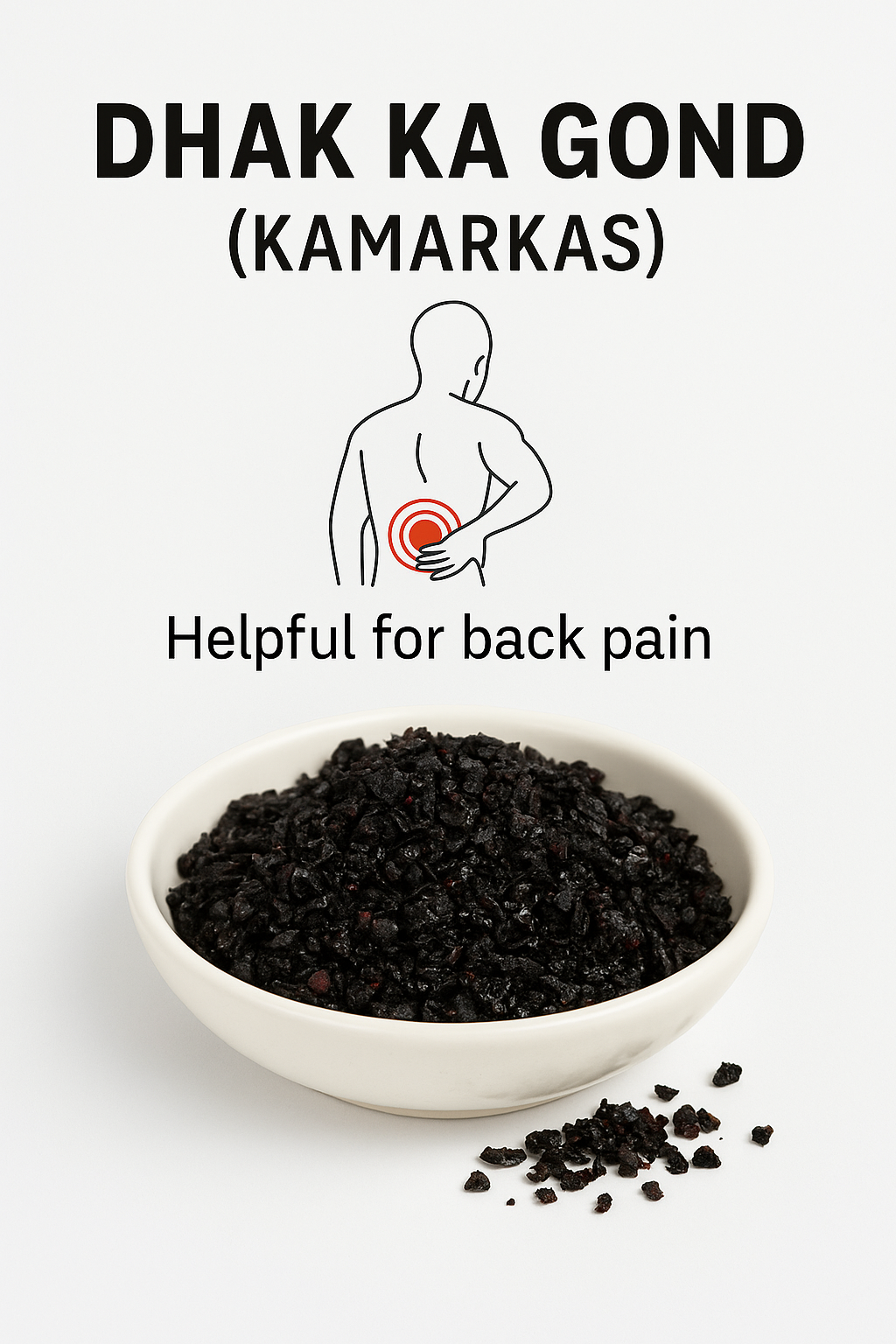 Kamarkas (Dhak ka Gond) – Ayurvedic Gum for Postpartum & Joint Recovery (100g)