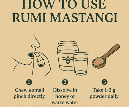 Rumi Mastangi – Rare Ayurvedic Resin for Mind & Gut Wellness (10g)