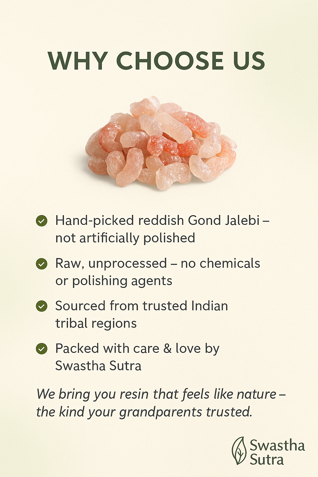 Gond Jalebi – Ayurvedic Resin for Strength & Nerve Support (10g)