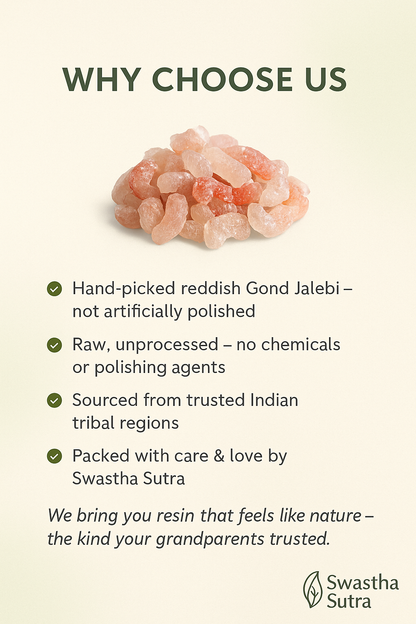 Gond Jalebi – Ayurvedic Resin for Strength & Nerve Support (10g)