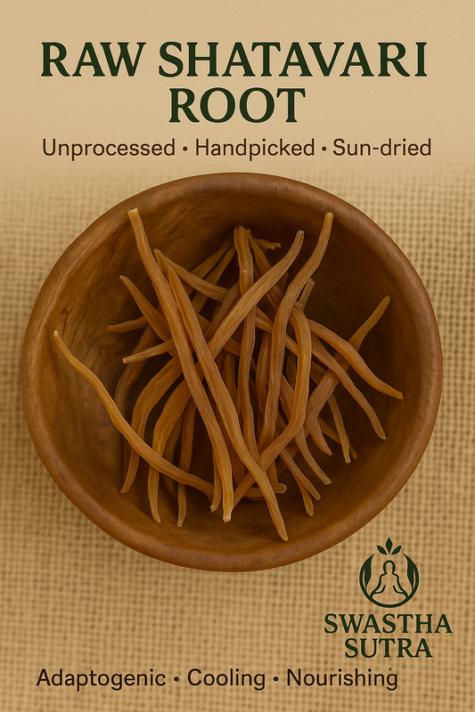 Shatavari Yellow – Ayurvedic Root for Hormonal Balance & Reproductive Health (100g)