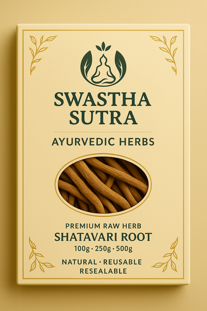 Shatavari Yellow – Ayurvedic Root for Hormonal Balance & Reproductive Health (100g)