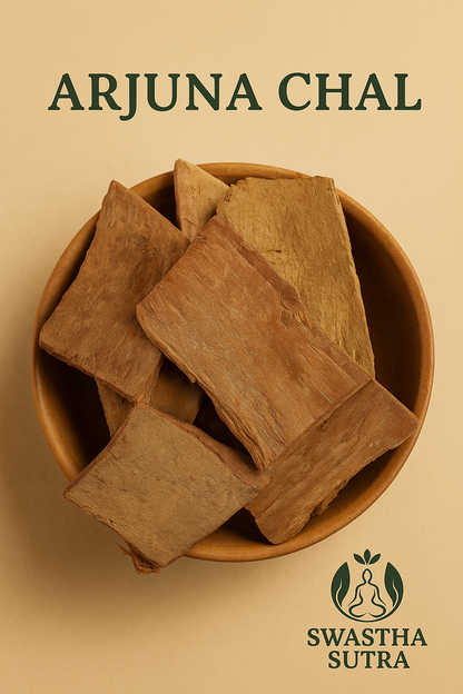 Arjuna Chal – Ayurvedic Bark for Heart Health & Stress Relief (250g)