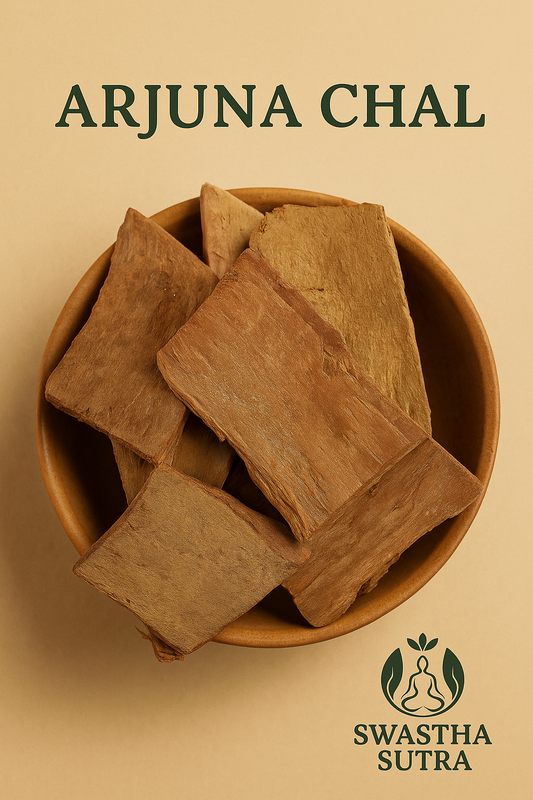 Arjuna Chal – Ayurvedic Bark for Heart Health & Stress Relief (250g)