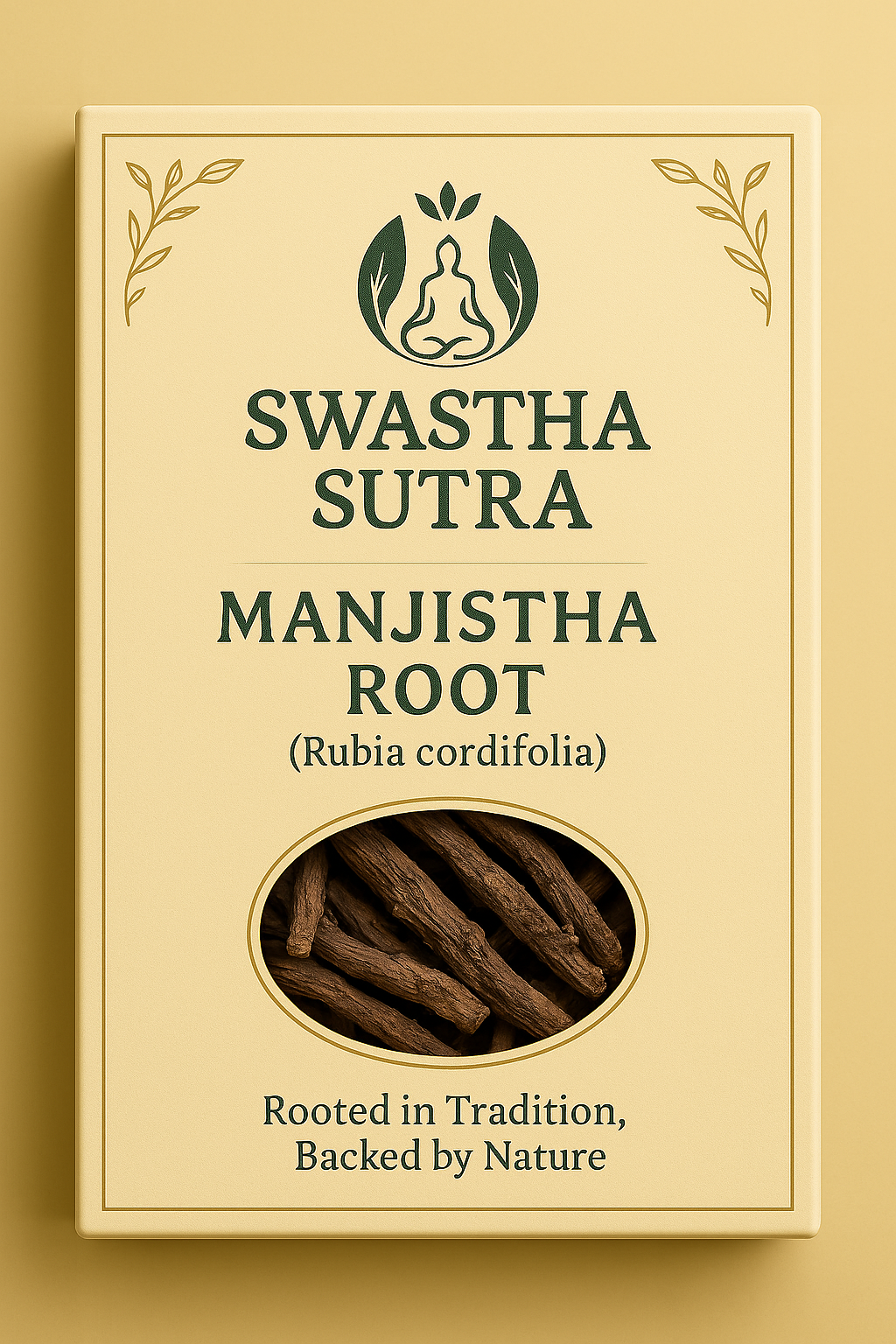 Manjistha Root – Ayurvedic Herb for Skin Glow & Blood Detox (100g)